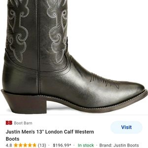 Mens cowboy western boots